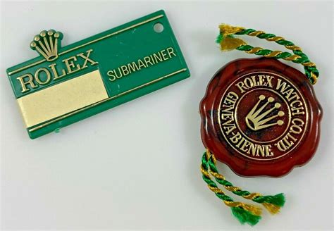 rolex submariner hang tag|Rolex stickers authenticity.